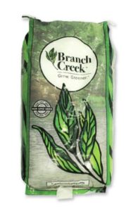 Evolution grass seed product bag by Branch Creek